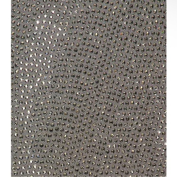 AREA CRYSTAL EMBELLISHED HALTER GOWN LARGE - Picture 14 of 16